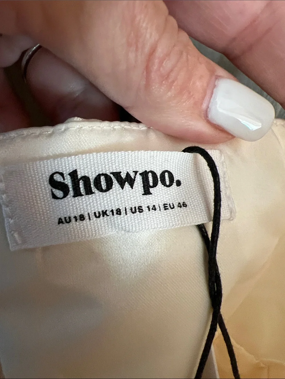 NWT REVOLVE Australia SHOWPO Carolina mini dress US 14 - Picture 4 of 8